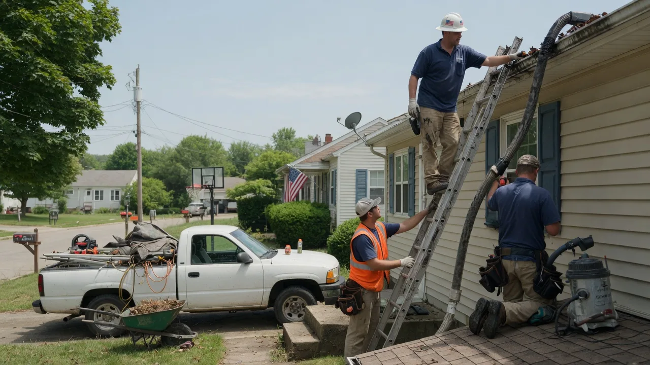 Gutter Installation in Bunker Hill, KS near me